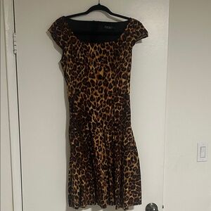 Leopard Print Dress